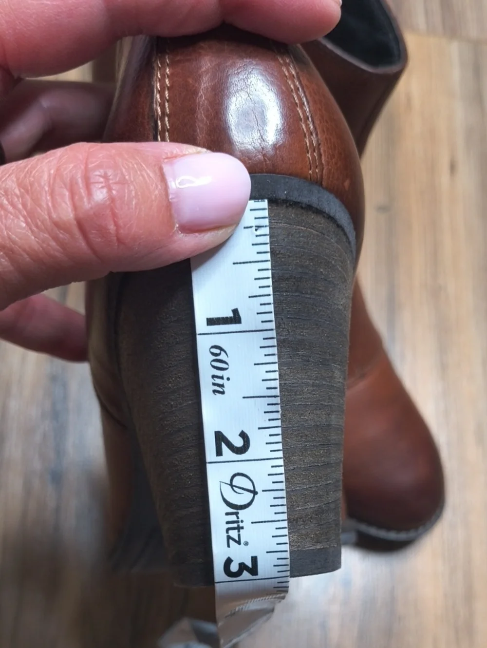 Paul Green Natick Saddle Leather Heeled Booties